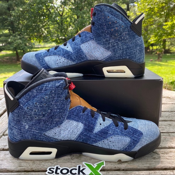 🚫Sold🚫 Jordan 6 Retro Washed Denim - Picture 2 of 7